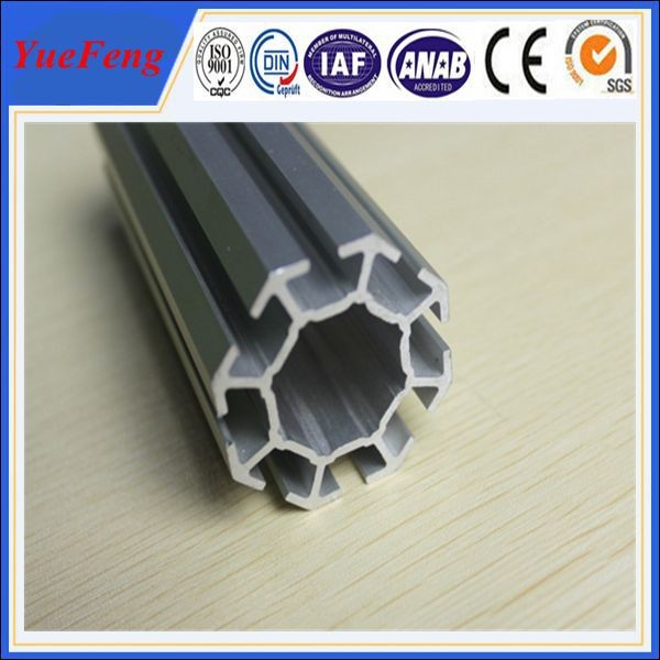 Wholesale 6063 t5 aluminum profile for exhibition booth, easy to assemble aluminium tubes from china suppliers