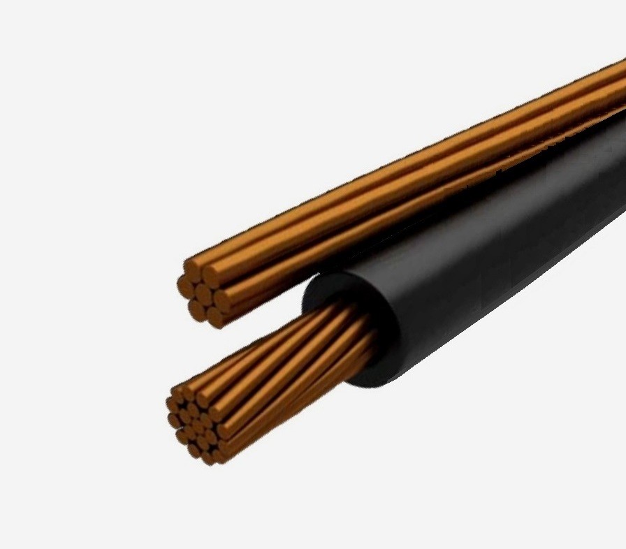 Wholesale 2AWG Copper Triplex Low Voltage Control Cable , Low Voltage Direct Burial Wire 600 V from china suppliers