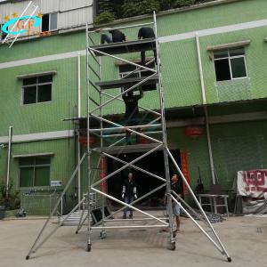 Wholesale Outdoor Removable Aluminum Telescopic Scaffold Tower Easy Install from china suppliers