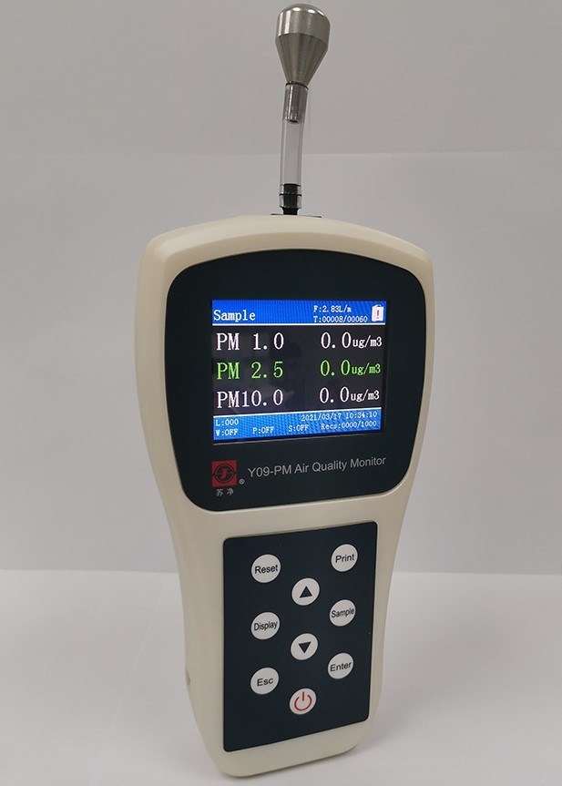 Wholesale Air Quality Detector Flow Rate 2.83L/Min And PM1.0, PM2.5, PM10 from china suppliers