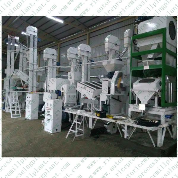 Food Processing 30TPD Fully Automatic Rice Mill Plant