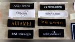 Clothes Label Custom Garment Woven Label Clothing Golden Label