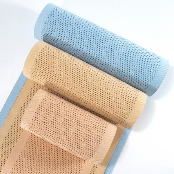 Manufacturer soft durable crochet elastic strap webbing 260mm medical elastic