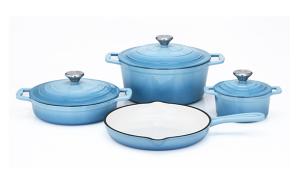 Wholesale 7-Piece Enameled Cast Iron Cookware Set from china suppliers