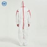 Unisex Disposable Protective Coverall Breathable Heavy Duty Coverall With