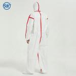 PPE Disposable Protective Coverall Impervious Overalls With Taped Seam