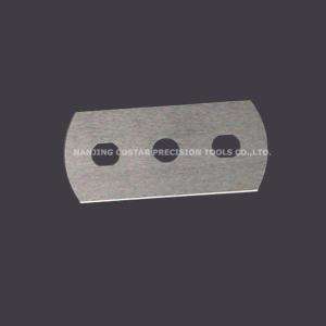 Wholesale Tungsten carbide round corner three hole blade HRA91.5 from china suppliers