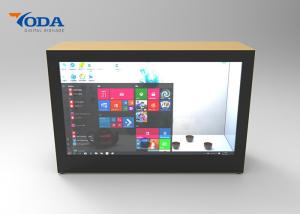 Wholesale Aluminium Housing Transparent LCD Showcase Wall Mounted / Desktop Type from china suppliers