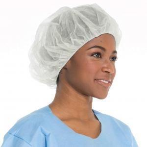 China PP Non Woven Hospital Bouffant Cap Spa Hospital Surgical Hats Headwear on sale
