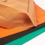 W Cut Non Woven Vest Shopping Tote Bags PP Non Woven T Shirt Handle T Shirt