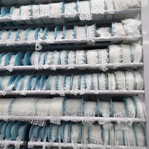 Wholesale Factory Embroidery Lace Fabric Polyester White Embroidery Lace Trim For Dress from china suppliers
