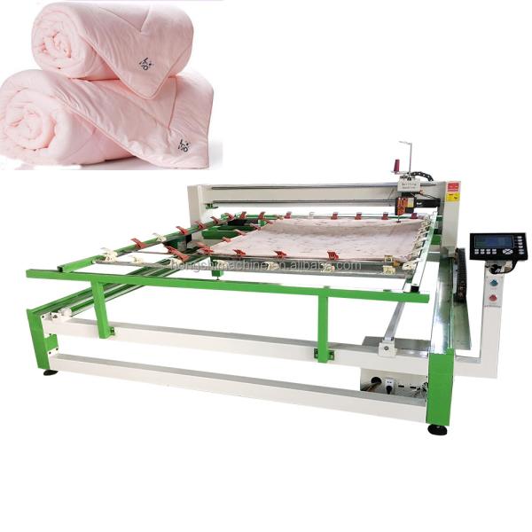 Industrial computer control automatic mattress textile single head quilting