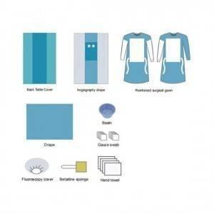 Wholesale Disposable Sterile Surgical Packs Non Irritant Angiography Pack from china suppliers