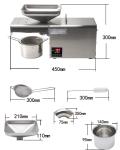 efficient house hold mini high quality edible oil press machine