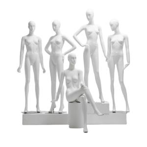 Wholesale Fashion full body mannequin Abstract Dummy Torso Clothes Display female mannequins for display plastic mannequin from china suppliers