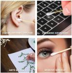 Chlorine-Free Dental Consumables All Natural Biodegradable Cotton Tips
