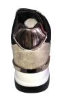 Hot Selling Women Sports Shoes , Fashion Suede Leather High Heel Lady Shoes