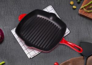 Wholesale Enamel cast iron grill pans from china suppliers