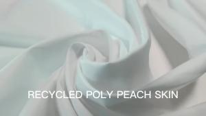 Wholesale Chinese Factory Marine Recycled Poly Peach Skin Recycle Fabric from china suppliers