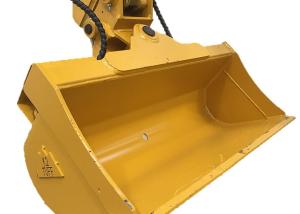 Wholesale Heavy Duty Red Tiltable Digging Bucket for Demanding Excavation Tasks from china suppliers