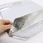 Foil EPE Zipper Cooler Bag , 3-10mm Camping Leak Proof Cooler Bag