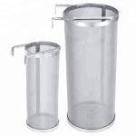 Corrosion Resistance Stainless Steel Mesh Filter Baskets For Beer Brewing