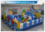Ocean Style Inflatable Playground Equipment Happy Game Toys For Children