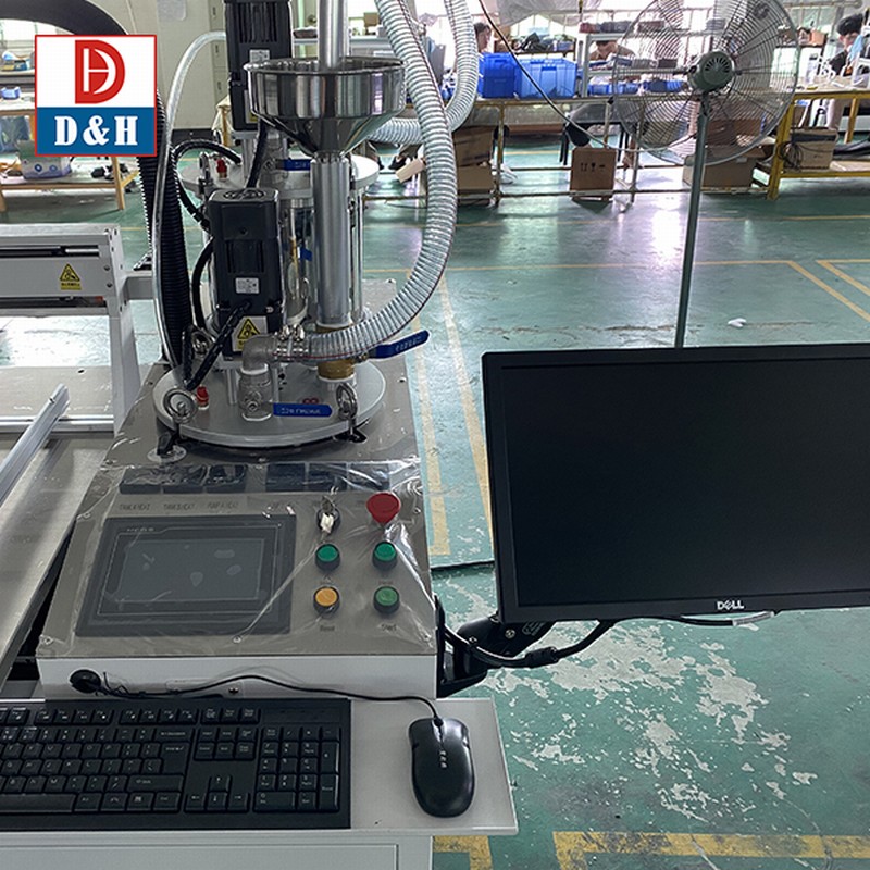200x200x100mm Working Area Automatic Glue Dispensing Machine with Customized Voltage