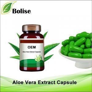 China ODM OEM 500mg Weight Loss Aloe Vera Extract Capsule on sale