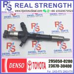 Diesel Fuel Injector 295050-0460 295050-0200 For Toyata Car 23670-30400 23670