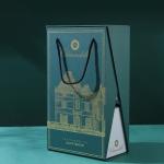 Double Door Cardboard Gift Packaging Box For Alcohol Wine Champagne