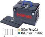 UPS Square Battery Box 6V4 Hot Runner Injection Molding For Accessories Series