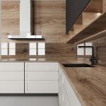 Customised Furniture Small Lacquer Kitchen Cabinet Storage Set With Sink And