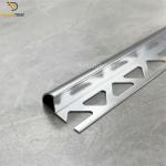 Aluminium Corner Trim Profile Metal Tile Trims Round Shape Corners