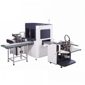 China LS-450plus Multi-Function Packaging Machine For Paper Box Packing & Book Cover & Cellphone Box on sale