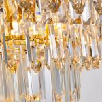 Creative Led Chandelier For Live Room 2021 Luxury Crystal Lamp Rectangle
