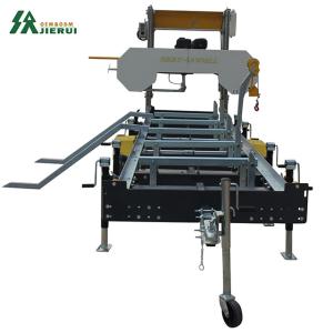 Wholesale 220-380V Portable Wood Sawmill With 27HP Petrol Engine Horizontal Swing Blade from china suppliers