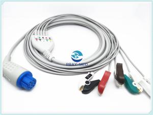 Wholesale Datex Ohmeda One Piece ECG Patient Cable Three Lead Round 10 Pin Connector from china suppliers