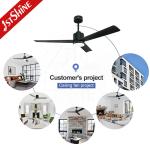 220v Reversible Modern Smart Ceiling Fan Remote Control 3 Colors