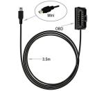 OBD Micro USB Connector Power Adapter for DVR USB Straight Cable Car Driving