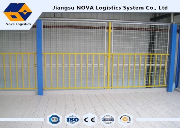 NOVA Brand High Space Utilization Multi Tier Mezzanine Rack / Adjustable Metal Shelving
