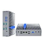 Fanless Industry Mini PC Embedded Computer DC 12V 5A J6412