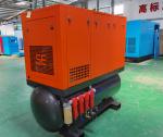 4 In 1 VSD Industrial Rotary 20 Hp Air Compressor With Dryer Air Tank
