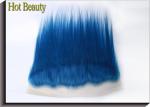 Dark Blue Human Hair Virgin Lace Frontal 16" AAAA Grade 70g-80g / Piece