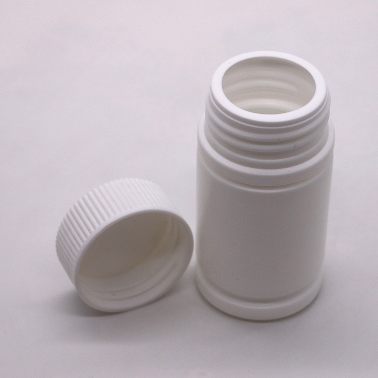 Small Capacity 60mm HDPE Bamboo Shape Plastic Bottle with Screw Cap and Collar Material HDPE