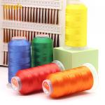 Dyed Color 5000 Yard Polyester / Viscose Embroidery Thread for Embroidery