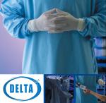 Disposable Vinyl gloves,powdered,4.5gram/M,clear color,PVC gloves