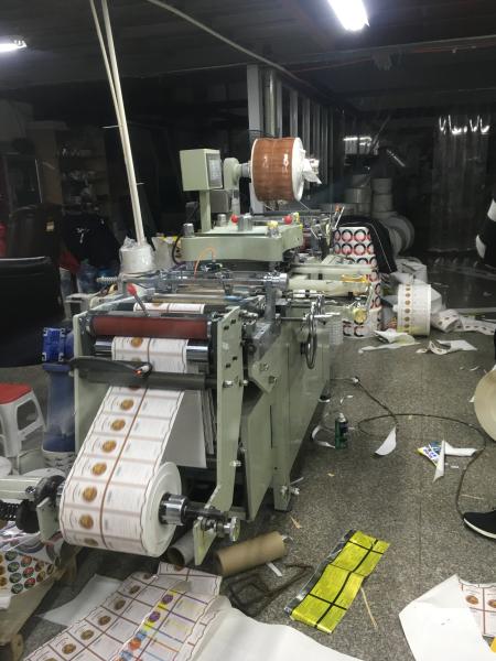 Automatic Paper Die Cutting Machine High Precision Adhesive Label Die Cutting