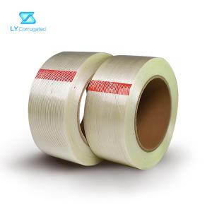 Wholesale Transparent Flexo Printing Machine Parts , self adhesive fibre tape 48mm x 45m from china suppliers