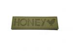 Cool Embossed Leather Patches Custom Leather Name Tags For Flight Jackets